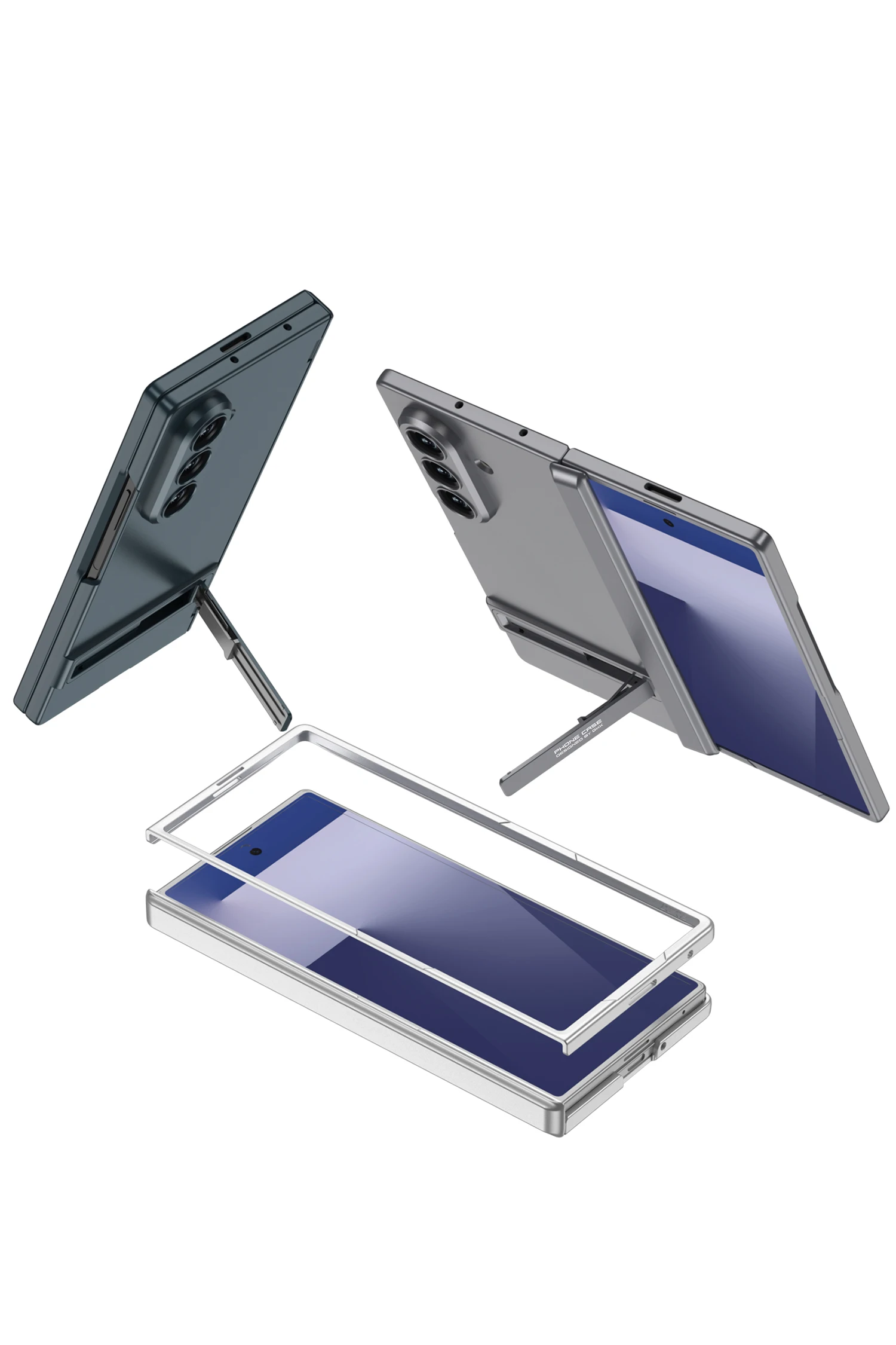 Magnetic All-included Hinge Case For Samsung Galaxy Z Fold 7 Shockproof Armor Pl
