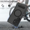 UYUXIO Magnetic Phone Case with Kickstand for Samsung Galaxy S25 Ultra S24 S23 FE S22 Plus Matte Mobile Cases Slim Stand Cover 4