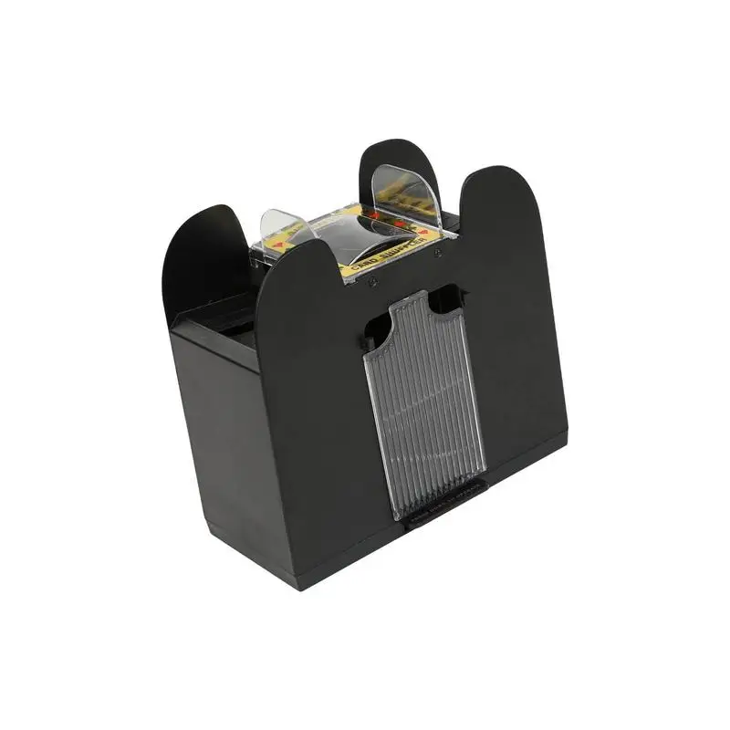 

Shuffling Machine 6-уровневая Автоматическая тарелка для карт, робот-тарелка для казино с питанием от батареи (без батареи и карты)