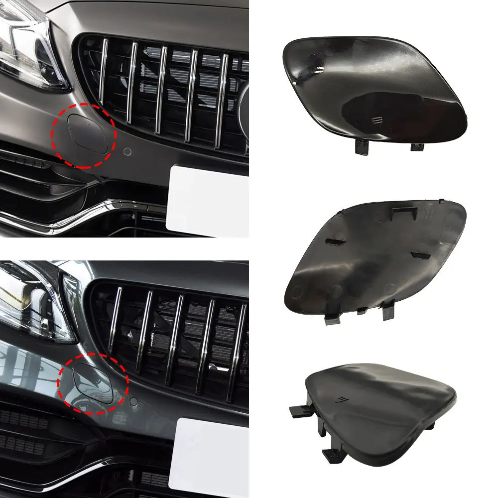 메르세데스 W205 AMG 자동차 앞 범퍼 견인 커버, 벤츠 C 클래스 C63 AMG 2015-2021 2058851024