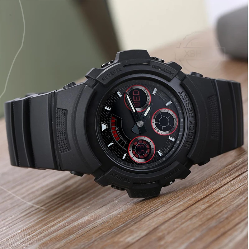 Men's Waterproof Resin Watchband - 16mm Rubber Strap Replacement Accessories