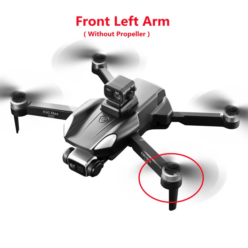 

K90MAX RC GPS Drone Brushless Folding Quadcopter Original Arm with Motor Engine Spare Part Front Rear Arm K90 MAX Accessory