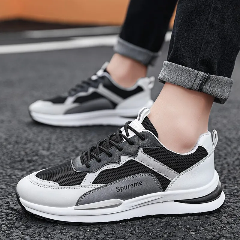 Sneakers for Men Fashion Outsole Male Casual Sport Shoes Man Running Flats Shoes Tenis De Mujer Zapatillas Sapato Masculino, view 3