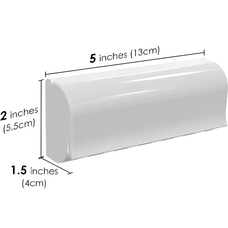 Multifunctional Toothbrush Holder 6 Holes Toothbrush Organizer Bathroom Accessories Wall Mounted Razor Storage Rack