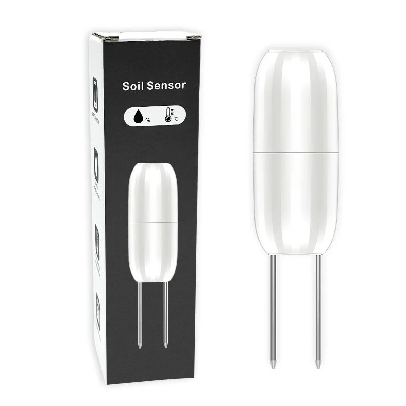 Tuya Zigbee Wireless Soil Intelligent Temperature Humidity Tester Mobilephone AP