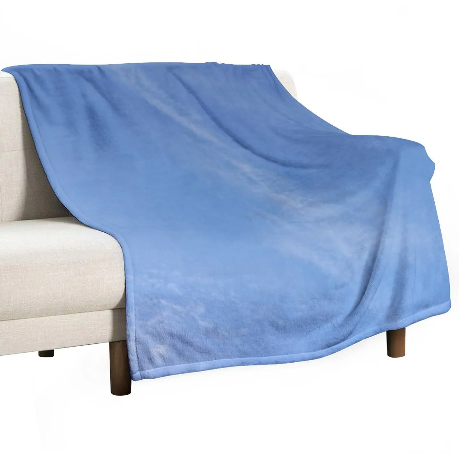 

New Unusual clouds in sky. Throw Blanket Fluffy Soft Blankets Fluffy Blankets Large Plaid on the sofa