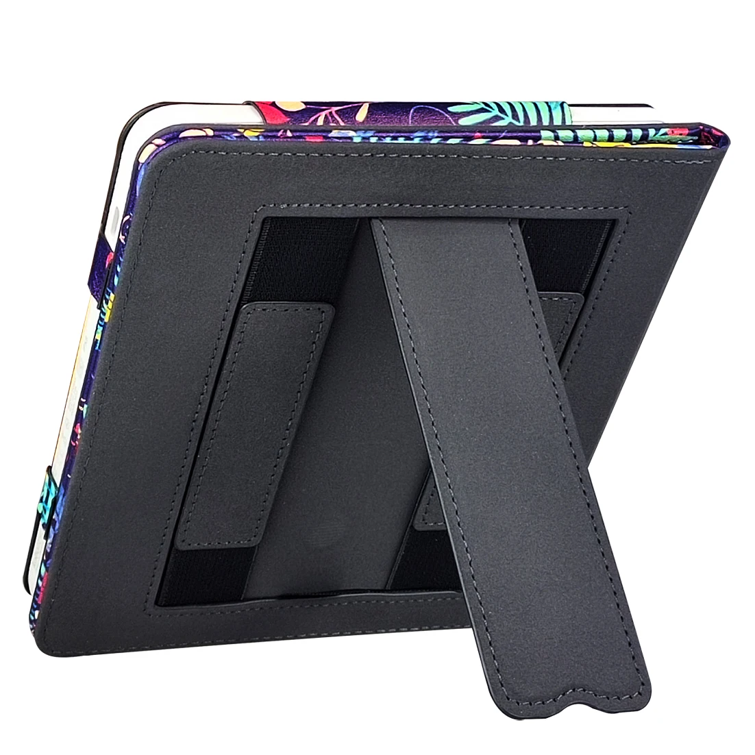 Suporte Case para Kobo Libra Capa de Sono Capa de Couro do Plutônio com Alça de Mão Dupla Sono Automático & Wake para Kobo Libra 2023 Case - Imagem 5