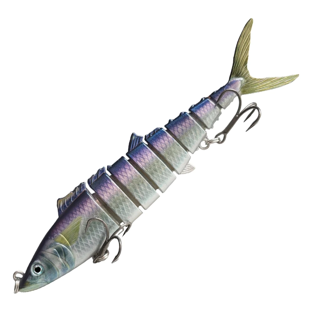 LUHANGT 180mm Angelköder Madness Swimbait Großer Köder Meeresangeln Harter Köder Riesiger Gelenkköder Leurre Leurre Balam – Detail 10