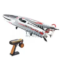 G30H ARTR-RC 54" 30CC Engine Gasoline Fiber Glass RC Racing Boat Radio System Servos Grey THZH0055 1