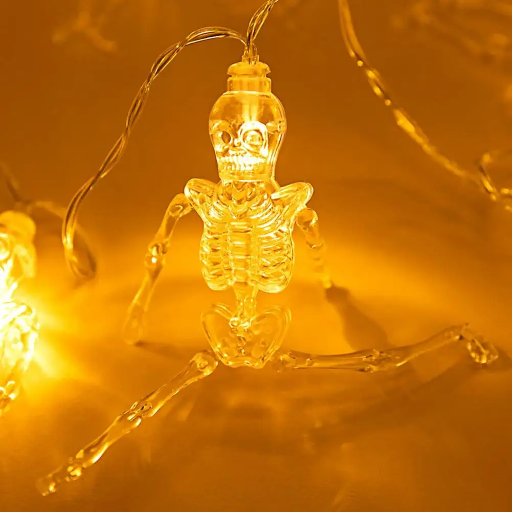 

Home Decoration Led Light Halloween Skeleton String Light Festive Halloween Led String Lights Waterproof for Indoor/outdoor