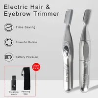 Electric Eyebrow Trimmer Mens And Womens Automatic Eyebrow Trimmer Artifact Hair Removal Beauty Trimmer Beginner Beauty Tool 1
