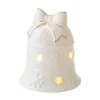 Ceramic Christmas Snowman Car Desktop Home Decoration Small Scene Layout Props Yard Sculptures for Outdoor Modern 5