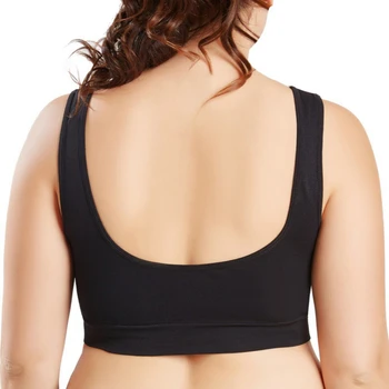 3 Pack Plus Size Back Smoothing Bra Sport Running Bra Women Workout Bras Yoga Crop Tank Top Push up Brassiere 5