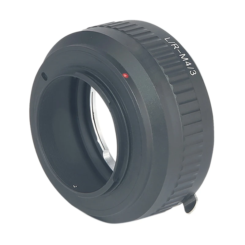 Lr-M4/3 Anello Adattatore Per Obiettivo Nero Per Lenti Leica Leica Lr R Slr