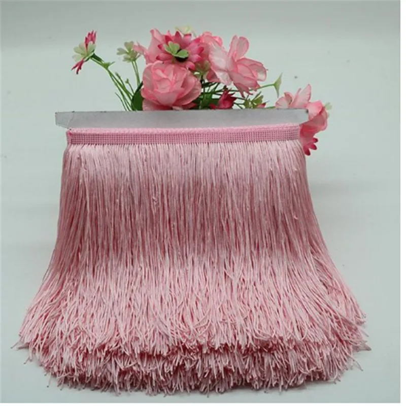 10/15/20/30cm Spitzenborte mit Quasten DIY Lateinamerikanisches Kleid Bühnenkleidung Zubehör Dekorative Quasten für Vorhänge Spitze – Detail 23