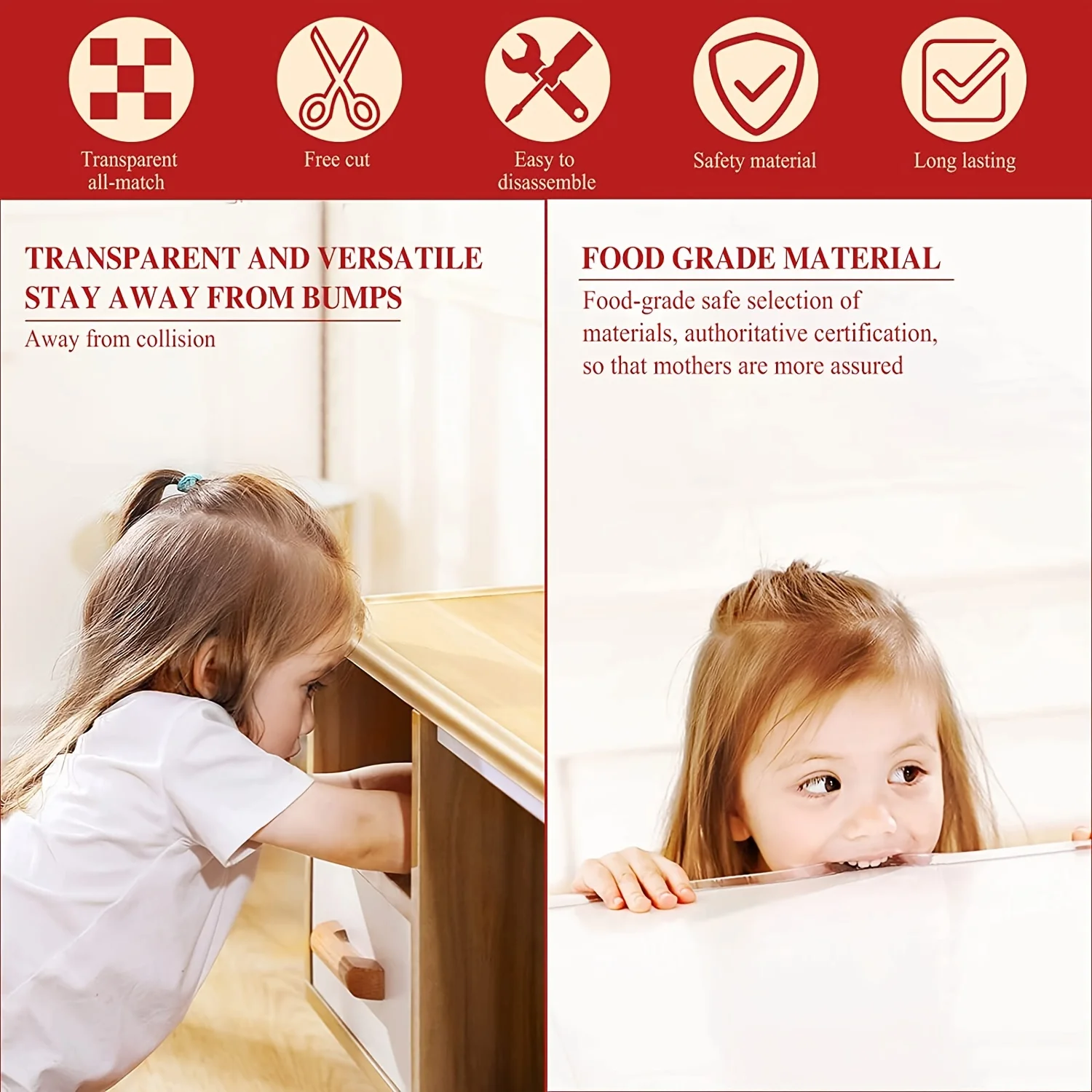 Baby Proof Corners and Edges Safety Bumper for Baby - China Baby Clear Edge  Protector Strip and Baby Proofing Edge Protector price