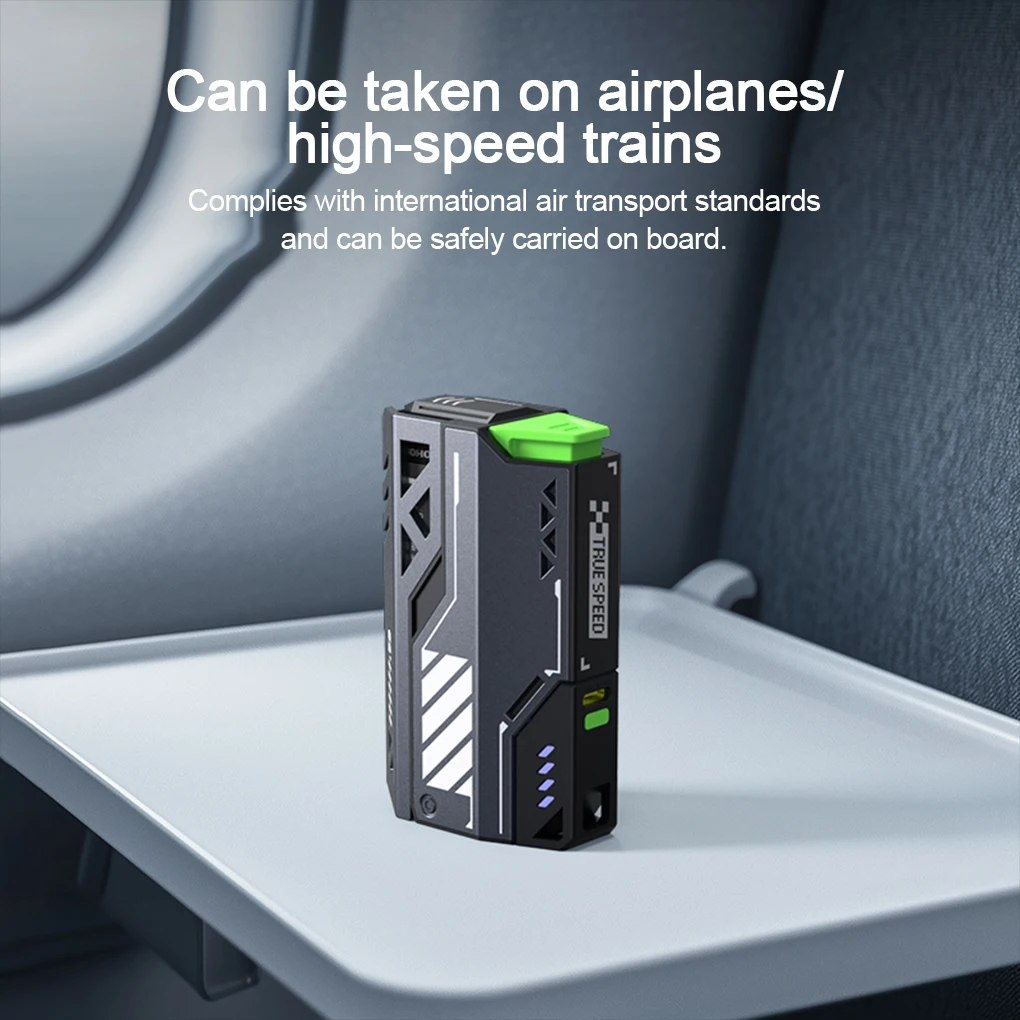 Replaceable Battery Tactical Mech Magazine Charger Portable Fast Charge Compact Charger Separate Mobile Power Supply 5