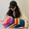 Summer Solid Color Women Sport Baseball Cap Adjustable Unisex Baseball Caps Family Baseball Sun Hats Hip-hop Hat Wholesale Caps 1