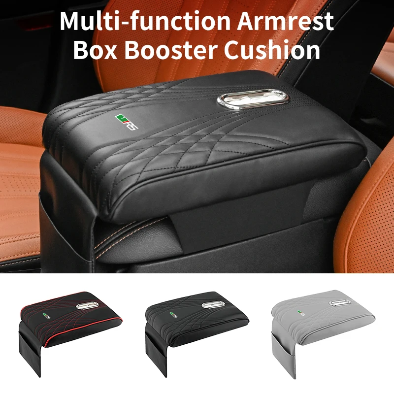 Juste de protection pour boîte d'accoudoir de voiture, coussin d'appoint  avec boîte à mouchoirs, Skoda VRS Octavia Kamiq Kodiaq Karoq RS Superb  Fabia Ra - AliExpress