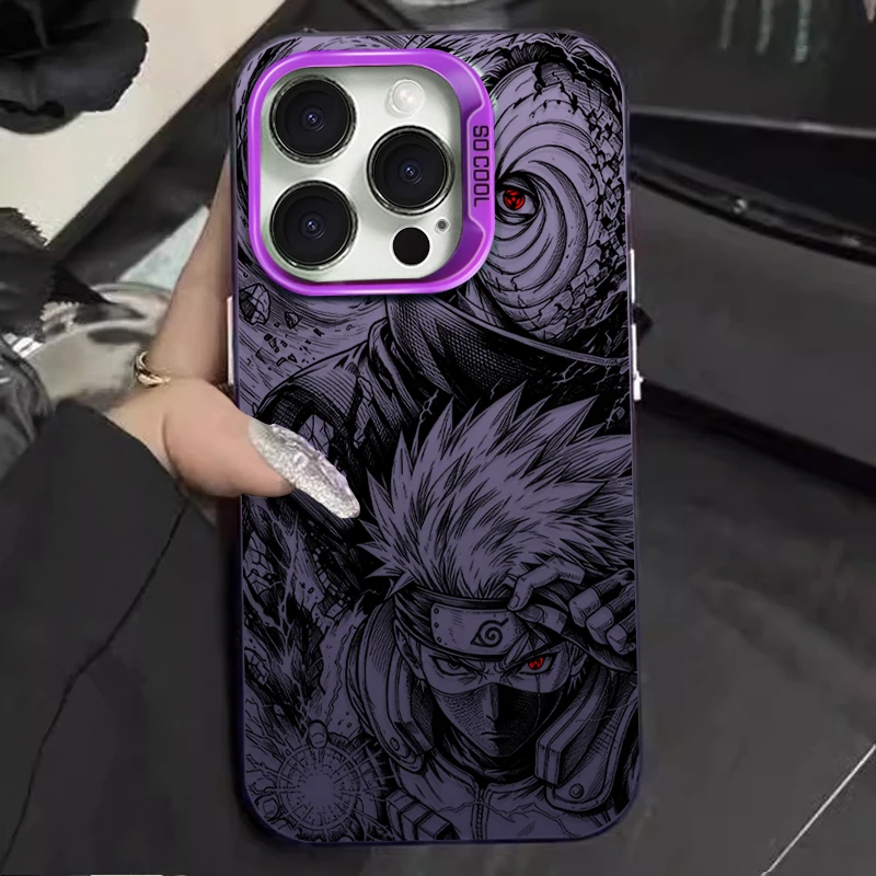 Naruto Minato Kurama Inspired Hard Phone Case