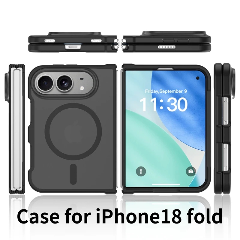 Enhanced Matte PC+TPU Anti-Fingerprint Smooth Touch Translucent Phone Case