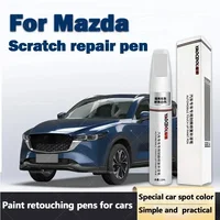 For Mazda Series Paint pen 3 CX3 CX4 CX5 Mazda 6 Car Scratch repair set Extreme Gray Pearl white crystal Diamond Blue 1
