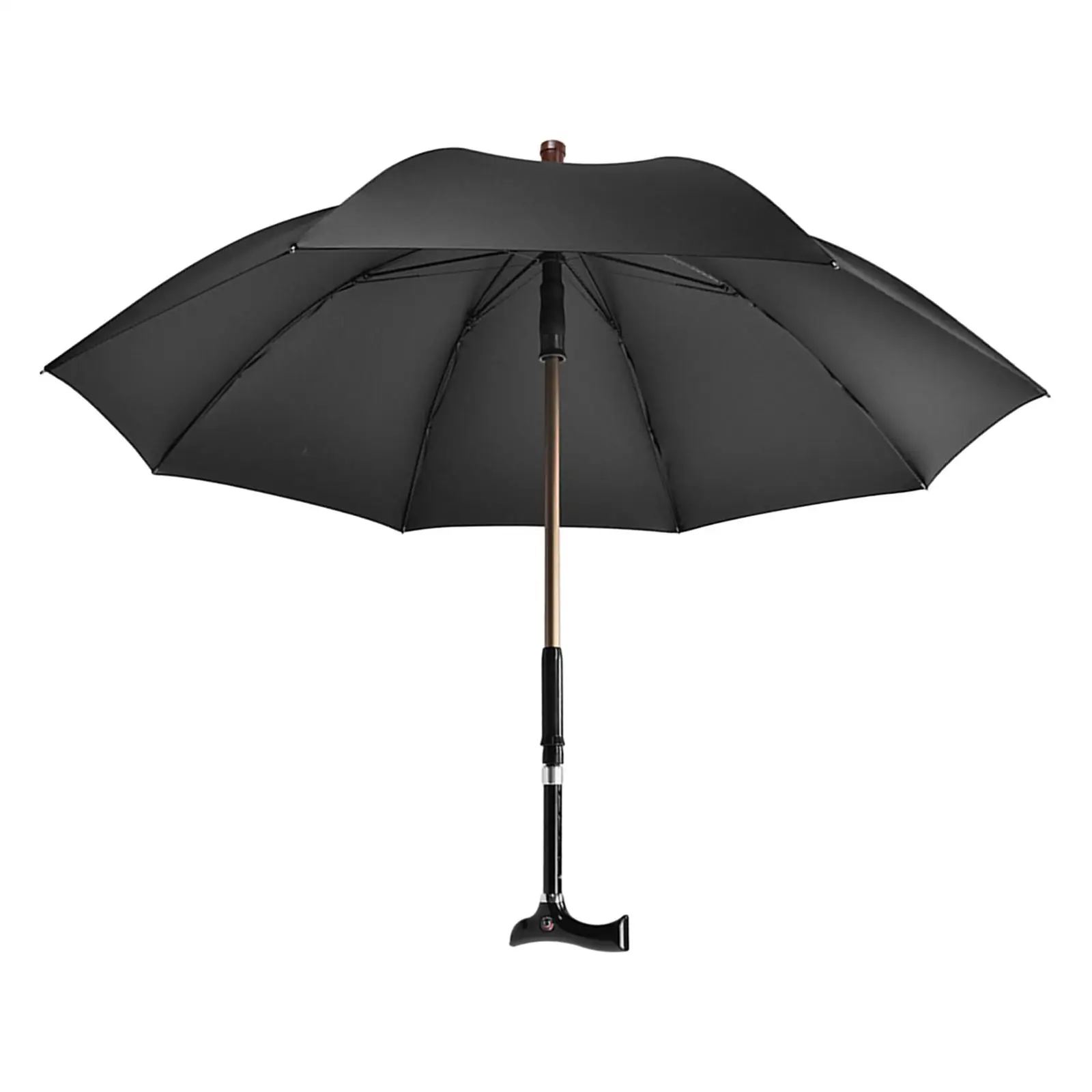 Rain Umbrella 2 in 1 Design Walking Rod Umbrella for Elderly Rain Umbrella 2 in 1 Design Walking Rod Umbrella for Elderly