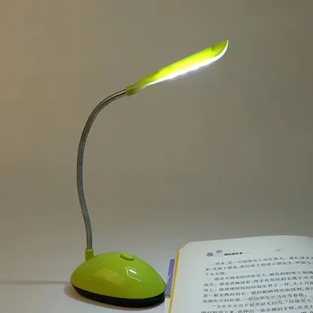 학생 사무실 테이블 램프 침실 AAA 배터리 전원 LED 책상 램프 공부 책 조명 침대 옆 램프 독서 램프 테이블