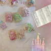 1pc Lace Hat Umbrella  Snake  Flower   3D Acrylic Mold Nail Art Decoration Nails DIY Design Silicone  Nail Art 3