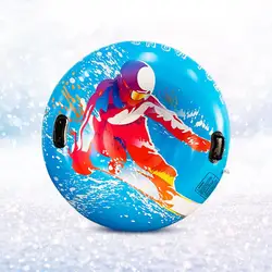 Ski Tube Sit Comfortably PVC Entertainment Kids Sledding Snow Sleds Snow Sled for Skiing