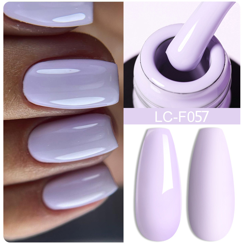 LILYCUTE 7ML Nude Pink Purple Gel Nail Polish 184 Colors For Manicure Semi Permanent Soak Off Base Top Coat Nail Art Gel Varnish