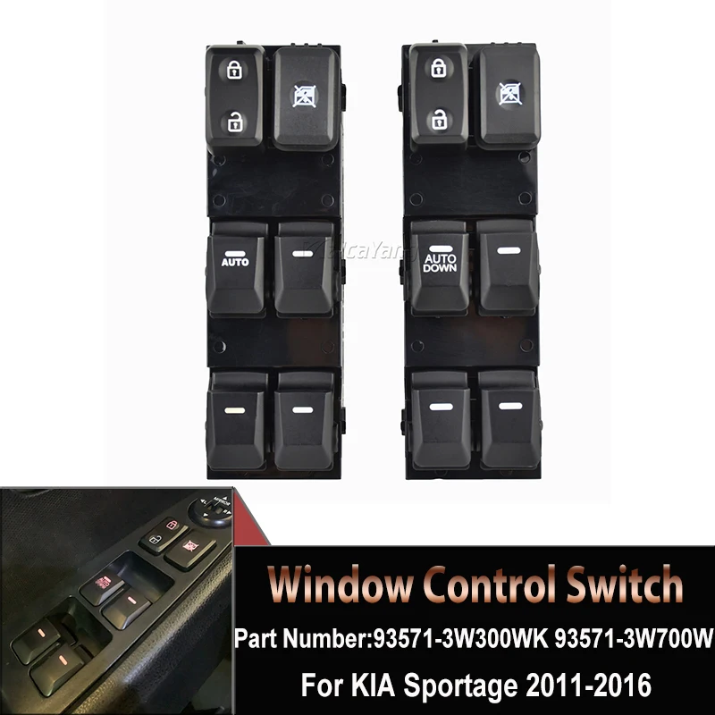 935703w600wk For Kia Sportage 20112016 Quality Electric Power Window