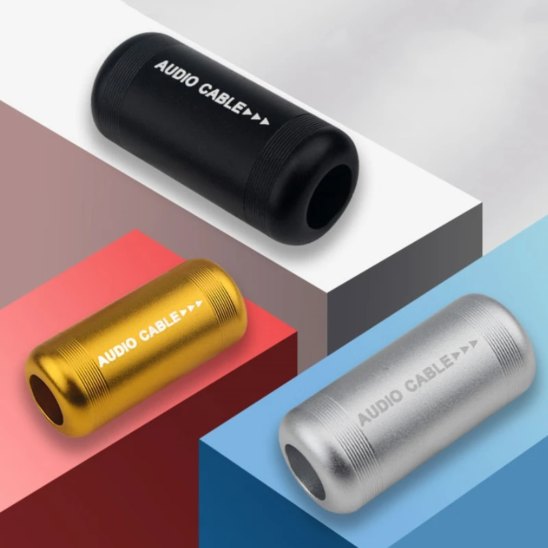 2Pcs ˷̴ ձ HiFi  ̺  Ŀ ̺  ǥ Anti-electronic Interference