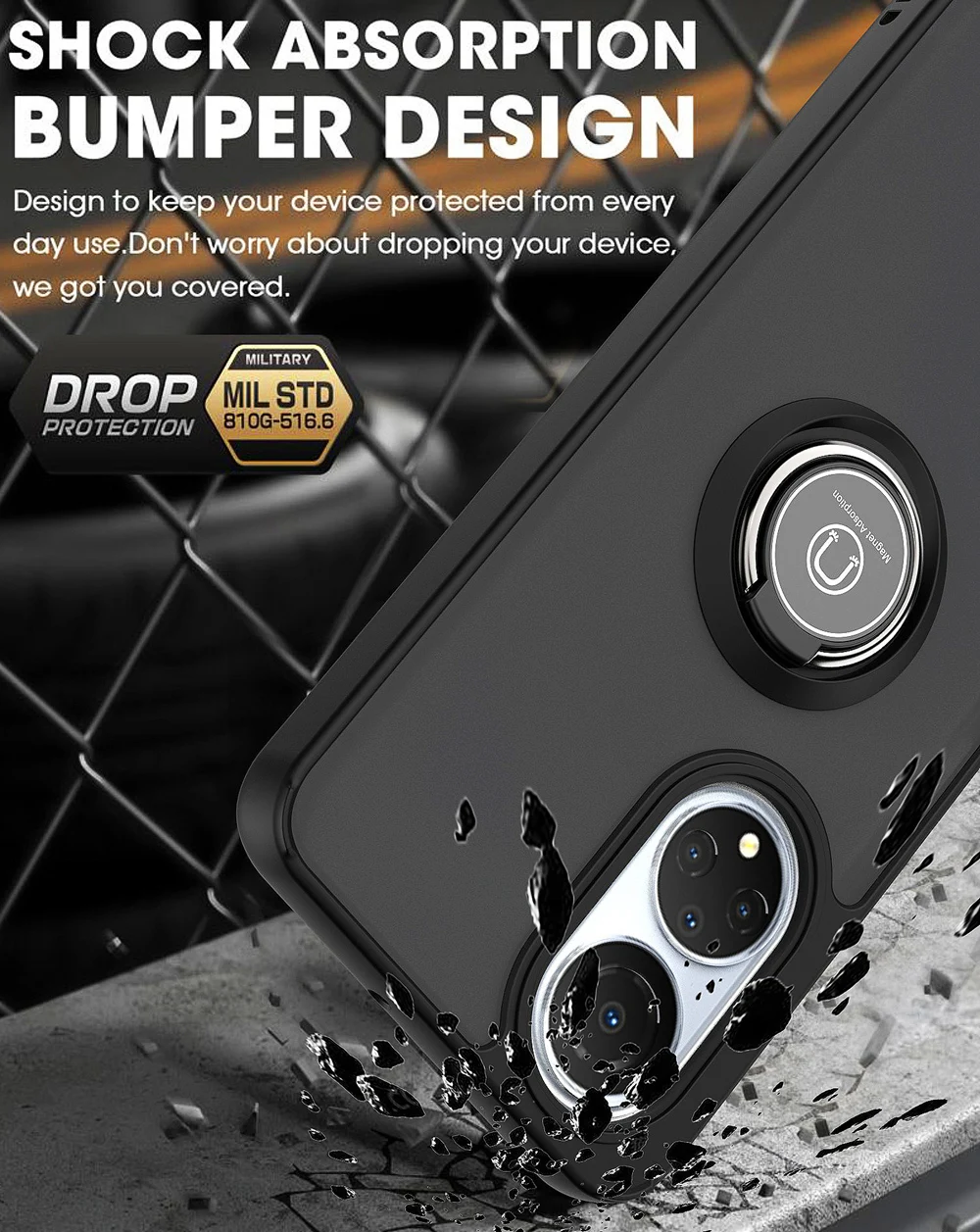KEYSION, funda de teléfono transparente mate a la moda para Honor X7 50, funda trasera transparente a prueba de golpes para Huawei P50 Pro Nova 9_voghion.com