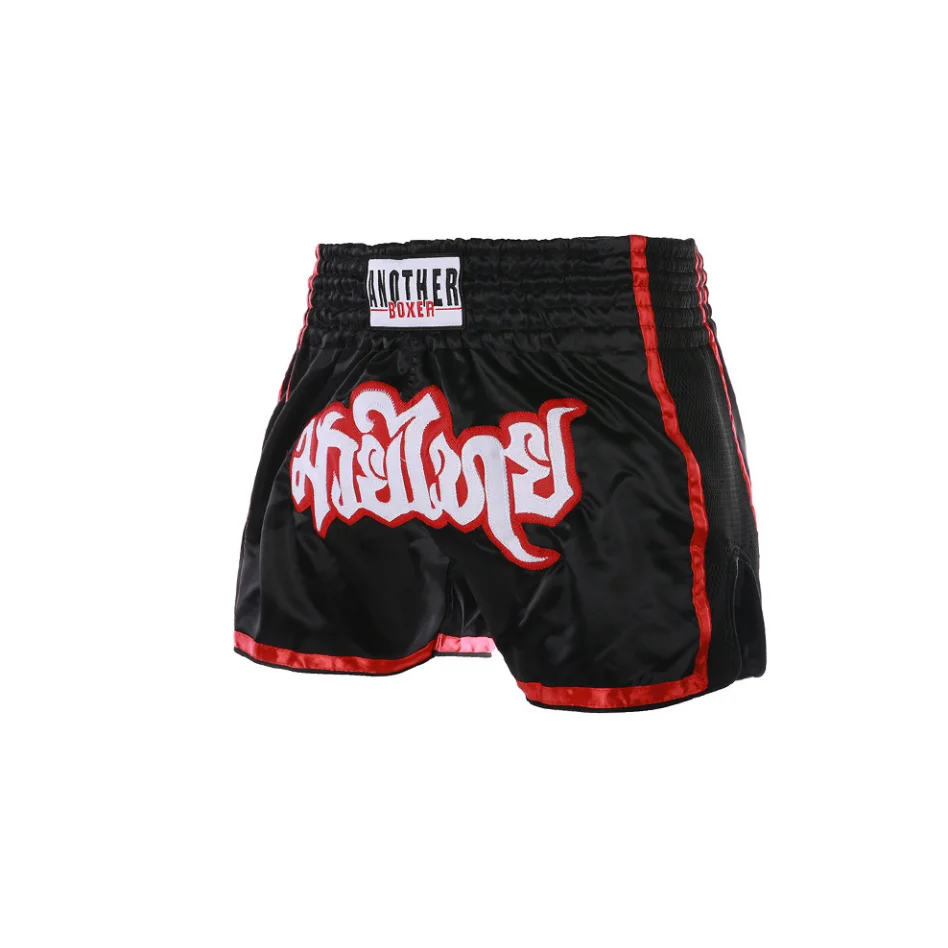 Summer Men And Women New Net Cloth Muay Thai Shorts Sturdy MMA Fighting Pants Simple And Beautiful children's Boxer Trunks