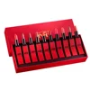 10pcs/set Retro Chinese Style Red Sexy Lip Color Lipstick Set Matte Lipstick Lasting Non Fading Color Gift Box Set Box Cosmetics 6