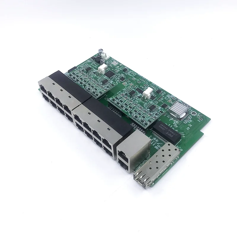 Motherboard Industrial do Módulo do Interruptor dos Ethernet Auto-detecção Portos Oem n0 Poe12v52v 10 100 1000mand2nvrand Sfp Porto 16 - Imagem 4