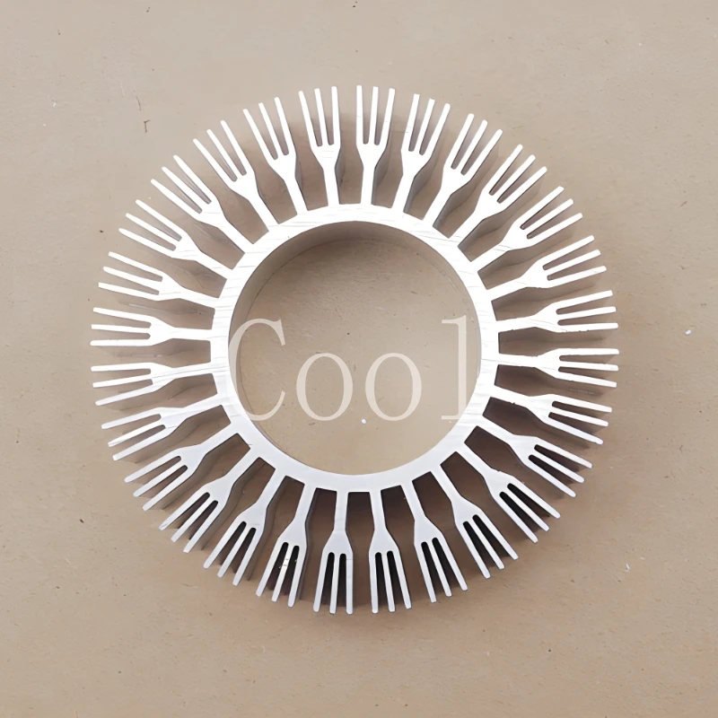 83*40*100MM Round Aluminum Heat Sink Sunflower Radiator Aluminum Profile Cylindrical Heat Conduction Block