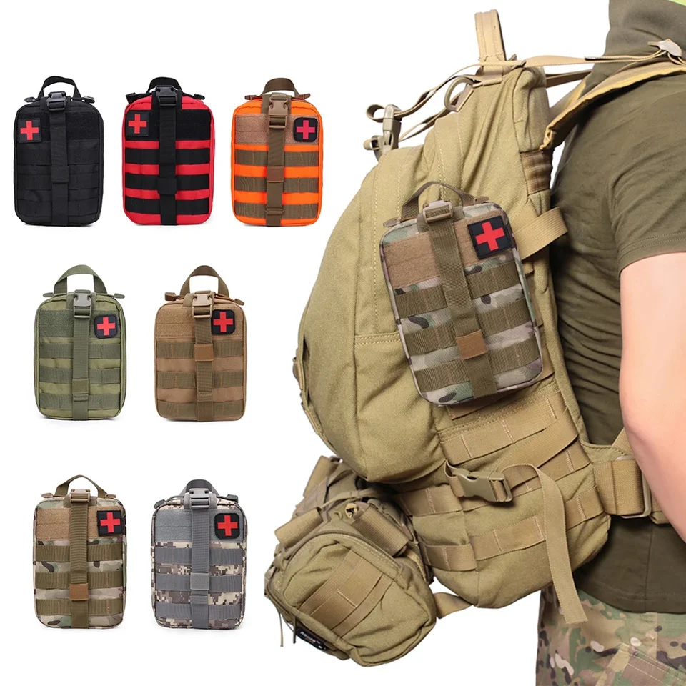 Tactical First Aid Kit Outdoor Medical Pouch