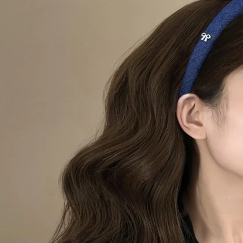귀여운 발바닥 브레이슬릿 빈티지 청바지 브레이슬릿 얼굴 작아보이는 리본 우아한 발바닥 브레이슬릿 빈티지 청바지 리본 우아한 발바닥 브레이슬릿