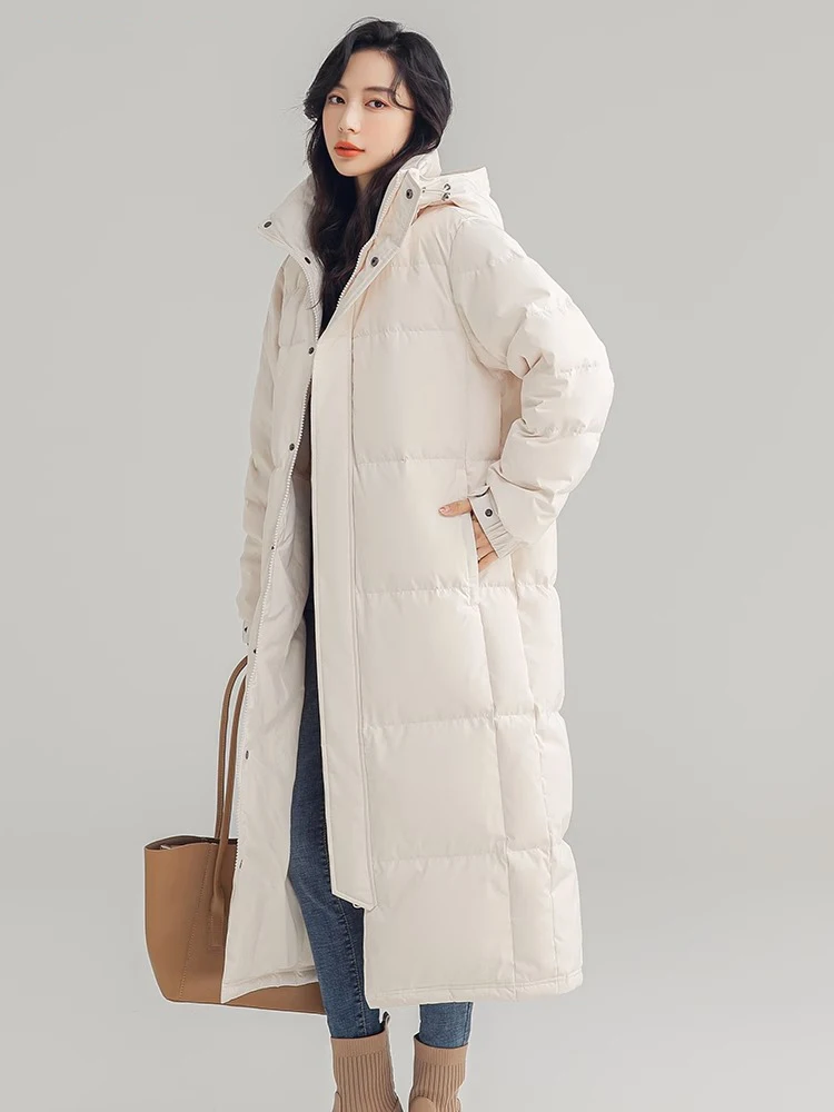 

2023 Women's Clothing Loose All-Matching Thickened down Jacket Winter New