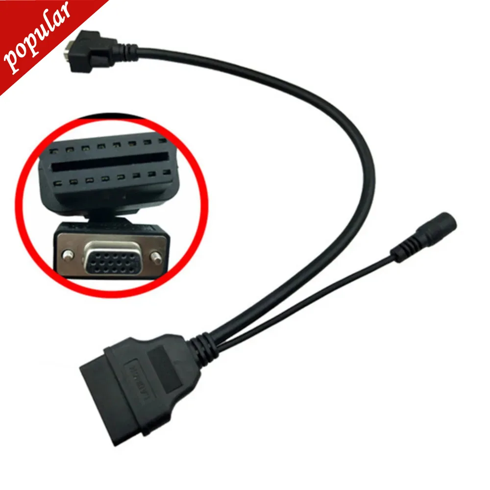 2023 Nuovo Cavo Adattatore Connettore Da Obd A 15Pin Per Launch X431 Pro/Pro3S X431Pro,Pro3,Iv,3G,Pad,Padiii Bluetooth