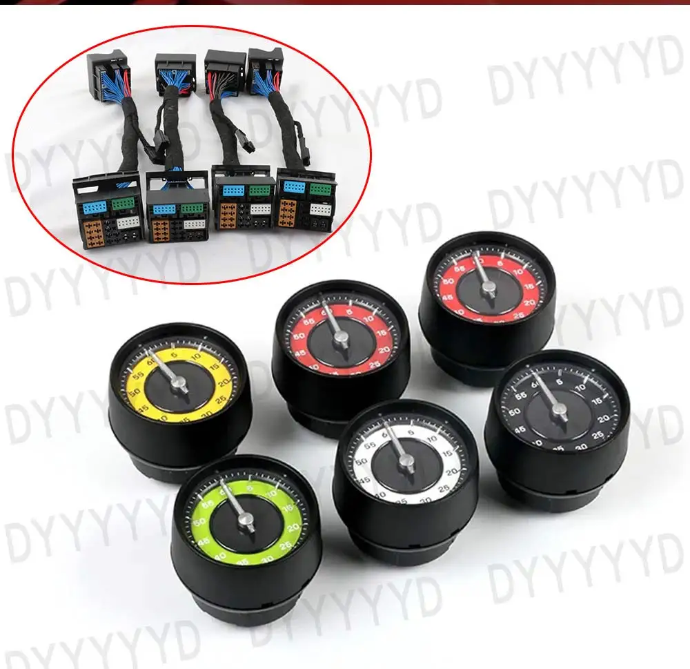 Car Stopwatch For Porsche 911 992 2019-2025 Interior Dashboard Central Clock Com