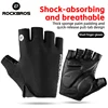 ROCKBROS Bike Gloves Half Finger Summer Breathable Anti-slip SBR Pad Shockproof MTB Road Bicycle Gloves Cycling Shorts Gloves 1