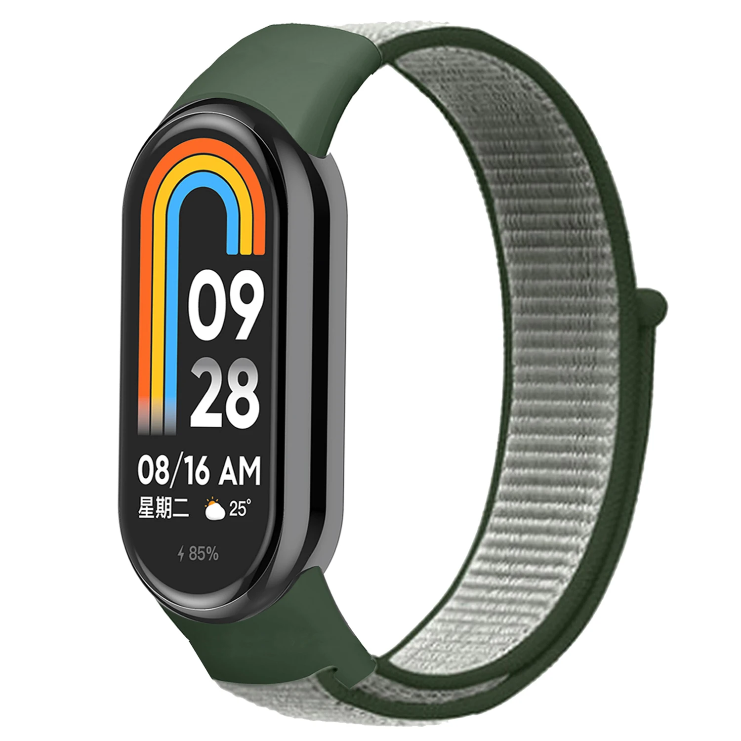Nylon Sport Loop Smart Watch Bracelet Strap