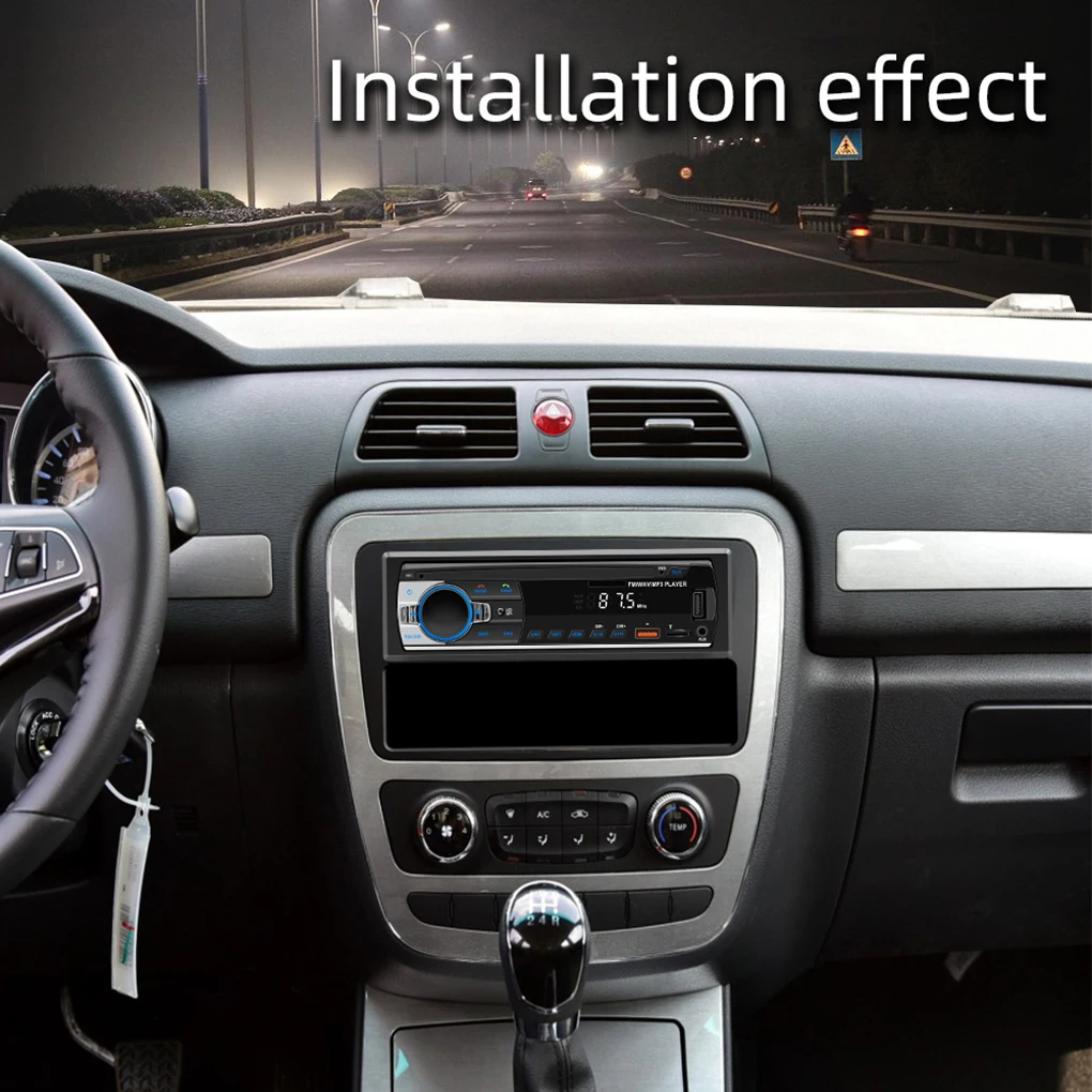 JSD-520L car MP3 player with dual Bluetooth connectivity and lossless sound quality, multifunctional car radio