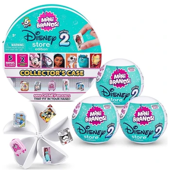 Disney Mini Brands Toys 5 Surprise Mini Brands Toy Miniature Toys Mystery Blind Box Series 2 Original Supermarket Miniature Toy