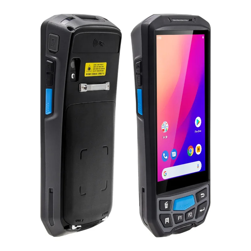 UNIWA-Smartphone with PDA Barcoder Scanner, IP66 Waterproof Mobile Phone, 5.0 