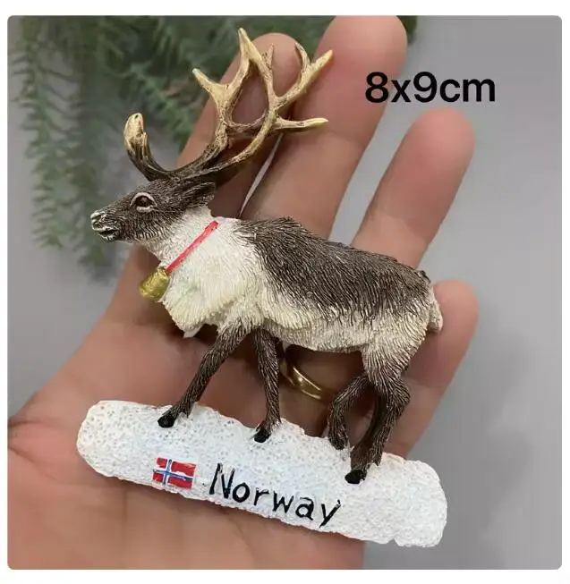 Magnete da frigorifero 3D Innsbruck Austria, souvenir da viaggio