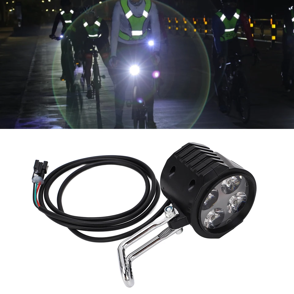 Electric Scooter Lights, 10 Inch Electric Scooter Front Light Ebike